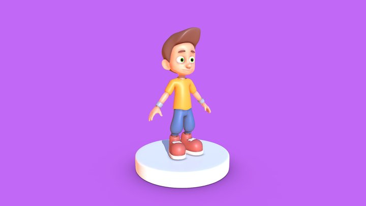 Sport Boy Cartoon