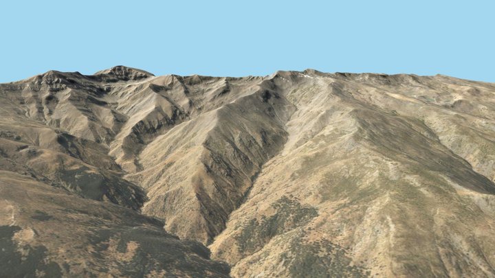 Sierra Nevada - Granada (España) 3D Model