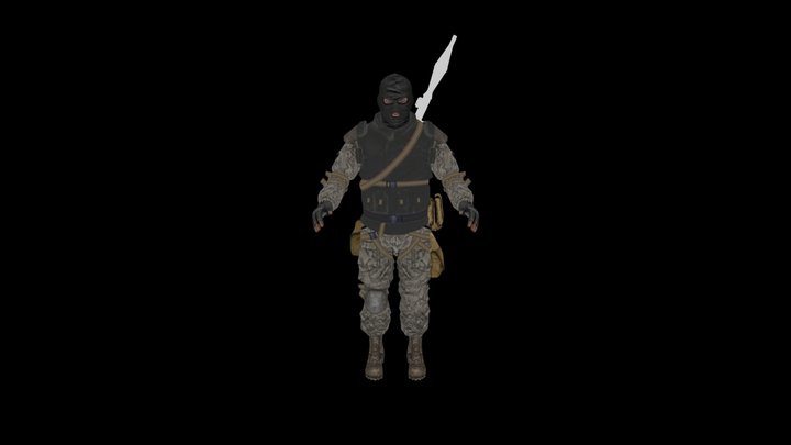 Battlefield Bad Compandy 2 RUS Demolition – Modello 3D gratuito STL