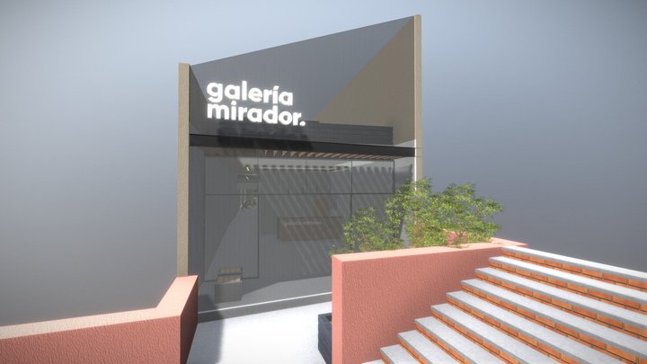 Galería Mirador 3D Model