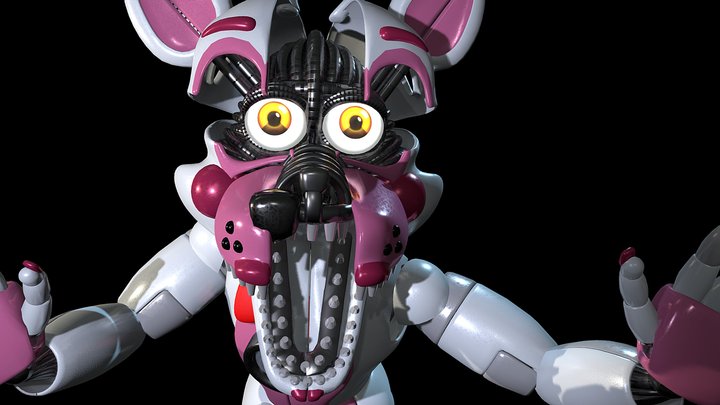 Funtime-foxy 3D Model