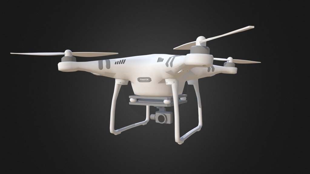 DJI Phantom 3 - 3D model by Cordy [6919496] - Sketchfab