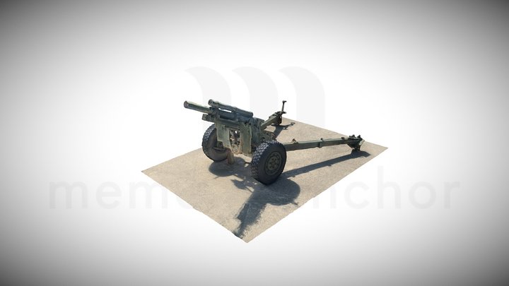 Howitzer 3D Model