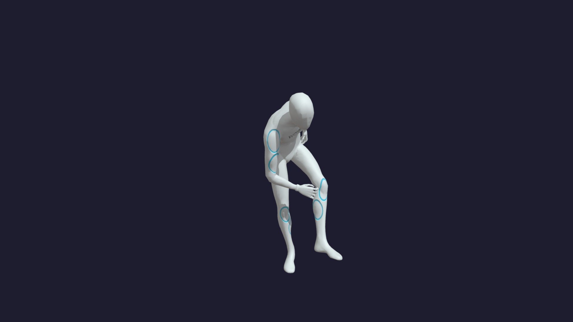 Having a shower — Sketchfab embed 3D viewer