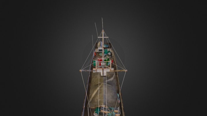 Fishing_boat_3ds 3D Model