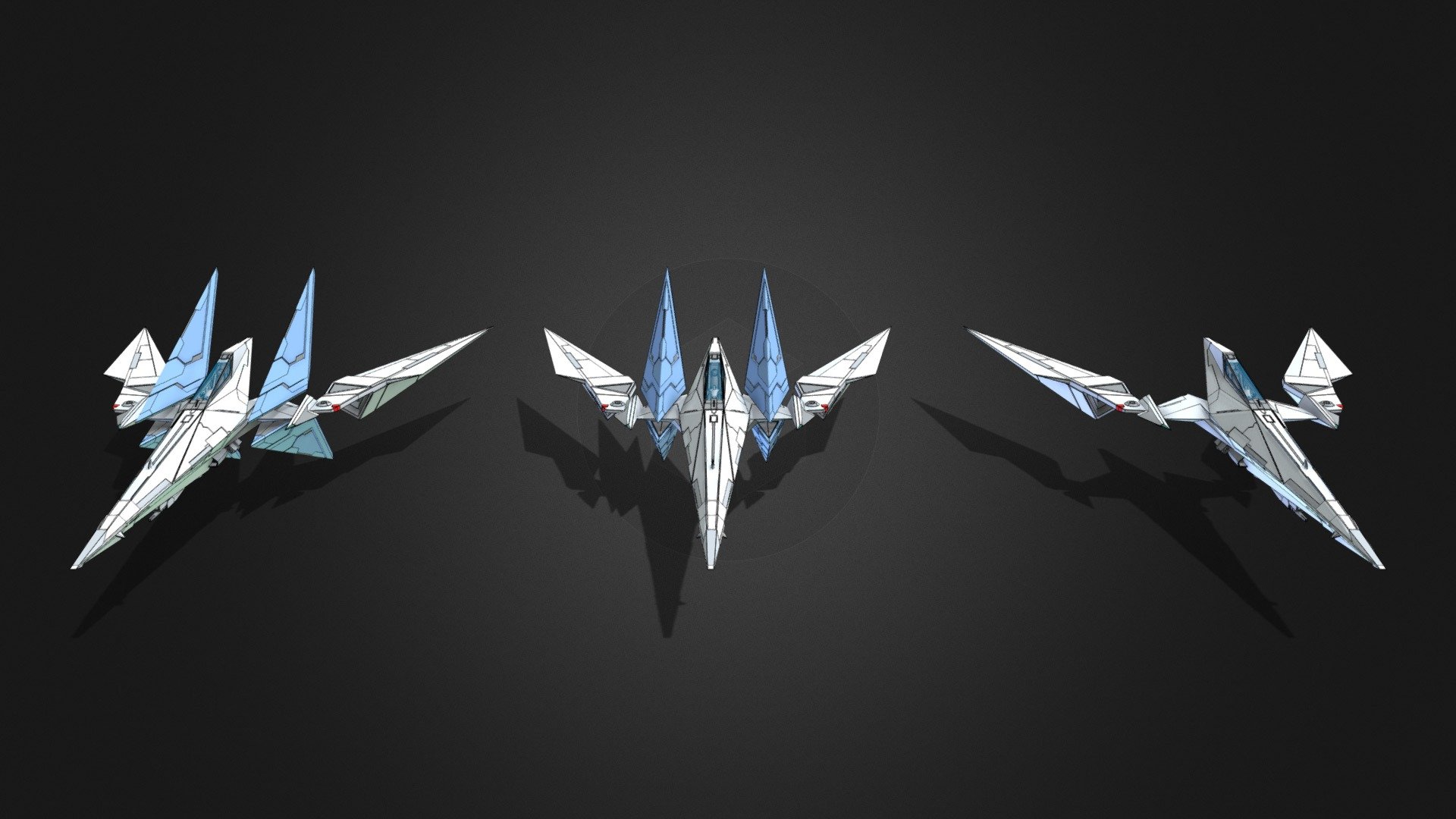 Prototype Arwing Quad configurations - 3D model by GunZcon [691e6f7 ...