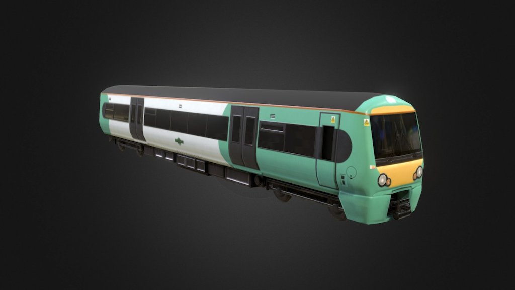 Southern Trains Carriage - 3D model by num_t [691f3b7] - Sketchfab