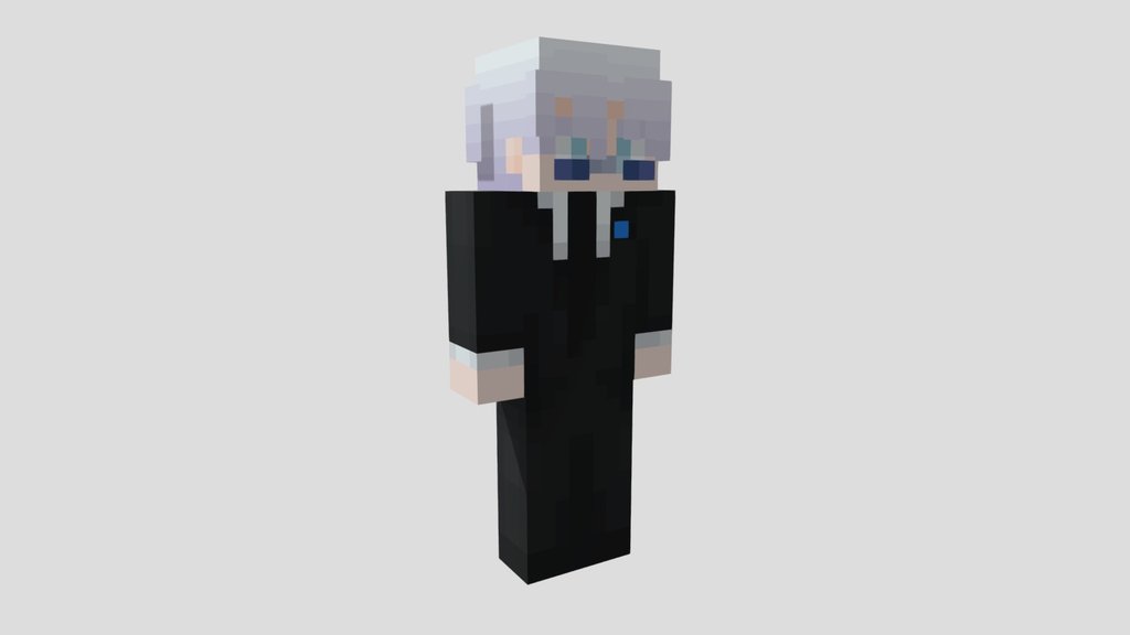 Swight 3D Model – Minecraft Style Character