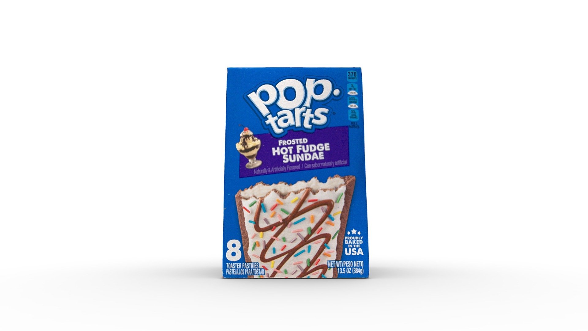 Frosted Hot Fudge Sundae Pop-Tart's Box - Buy Royalty Free 3D model by ...