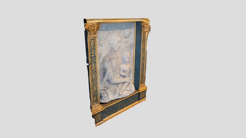 Antonio Rossellino _ Madonna mit Kind