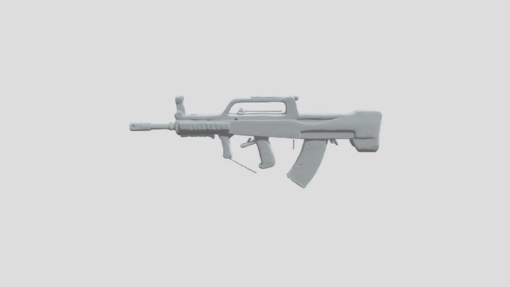 Pink Piggy Blaster 3D Model