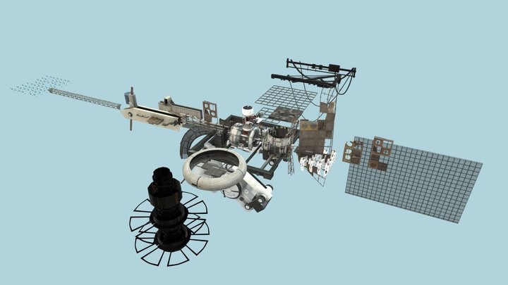 Portal  2 Asset Collection 3D Model