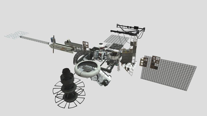 Portal  2 Asset Collection 3D Model