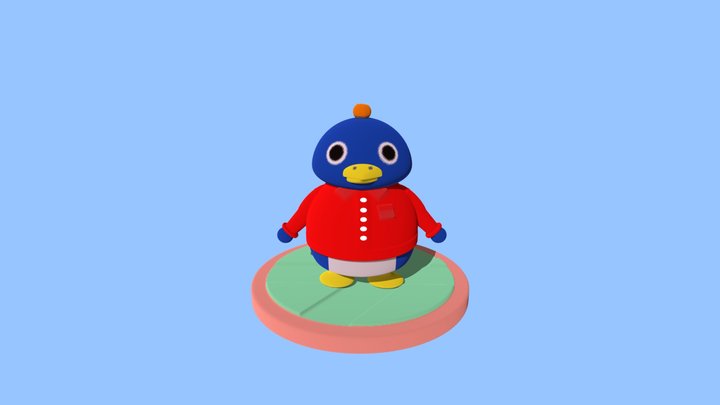 Roald (Animal crossing) 3D Model