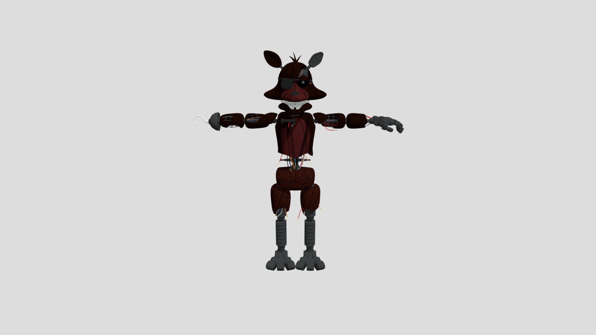 Splink Phantom Foxy FNAFSFM1 - Download Free 3D model by kamdezbroz ...