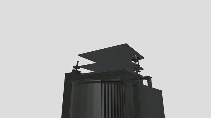 Fox Movie Channel 2000 Logo Remake 3D Model