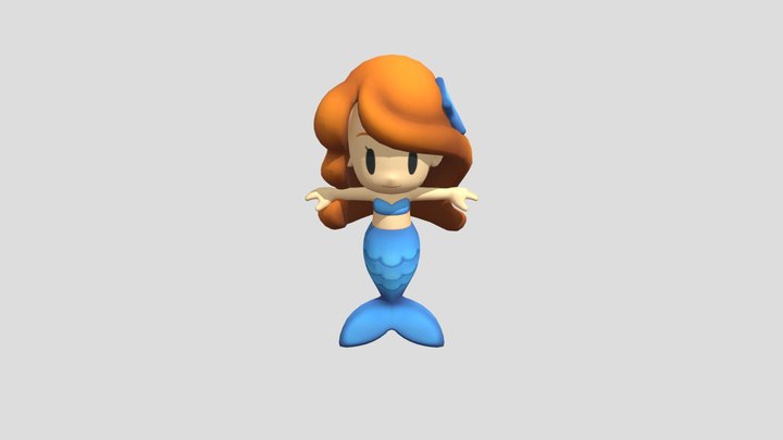 Mermaid 3D Model