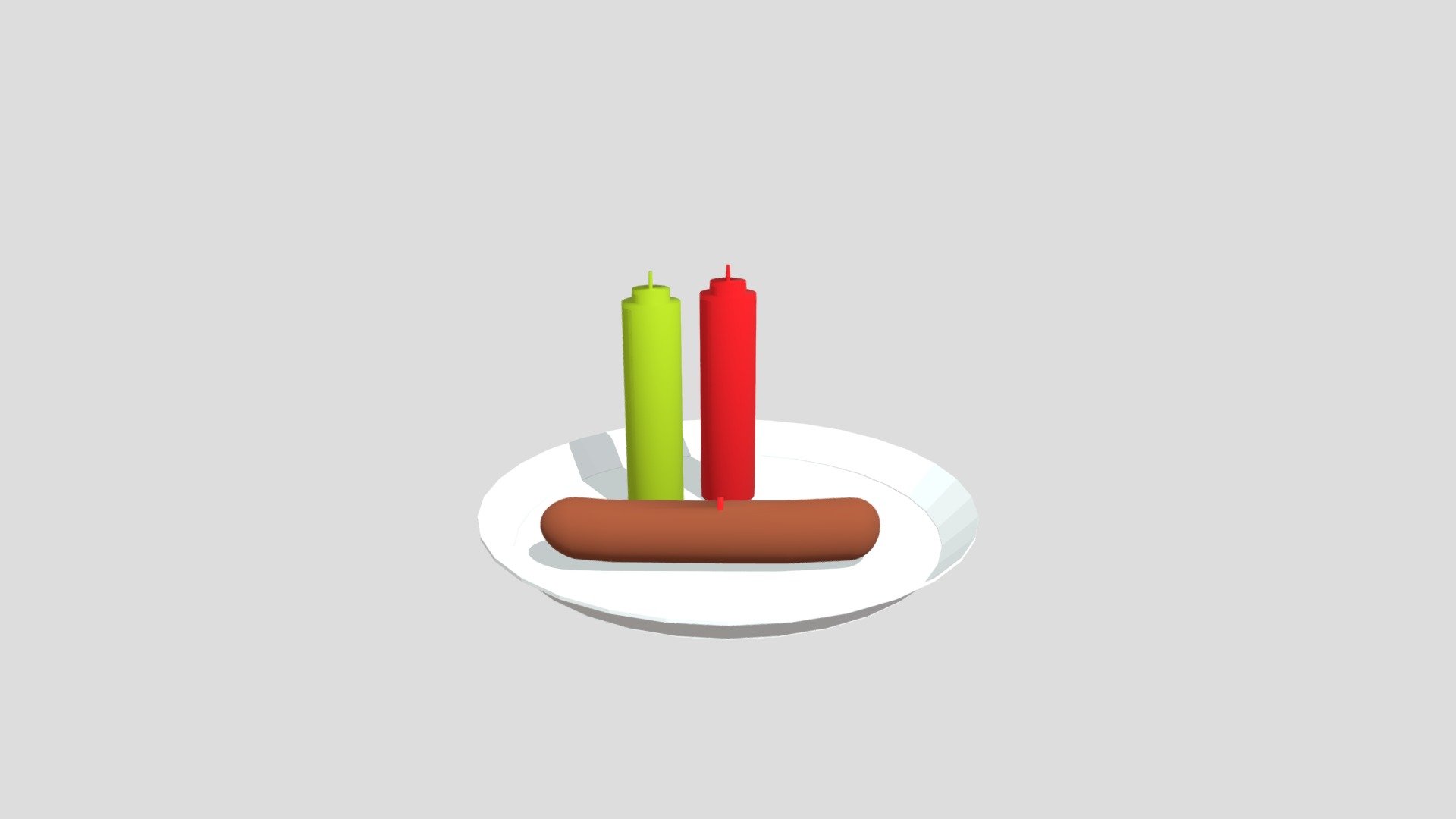 EECS 298 Daily Model: Hot Dog — Sketchfab embed 3D viewer