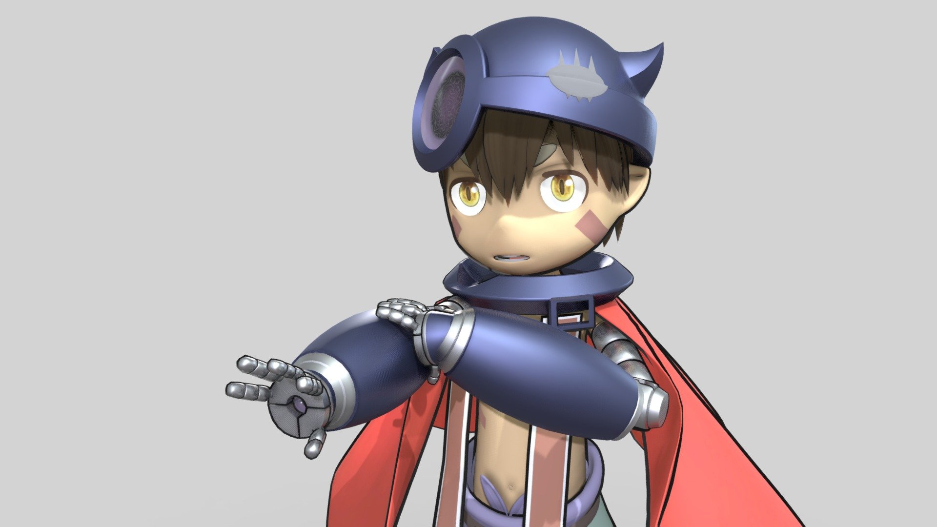 Reg from Made in Abyss - 3D model by Veynam [6924e19] - Sketchfab