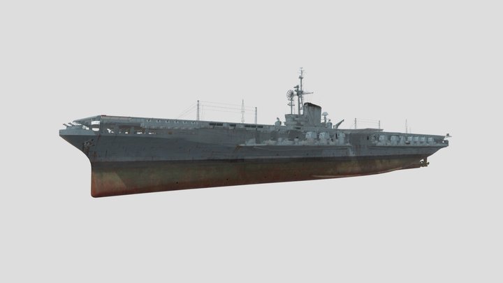 USS Midway 3D Model