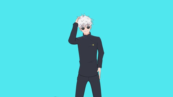 Satoru Gojo - Jujutsu Kaisen 3D Model