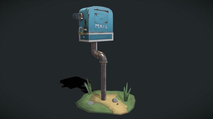 Toaster Mailbox 3D Model