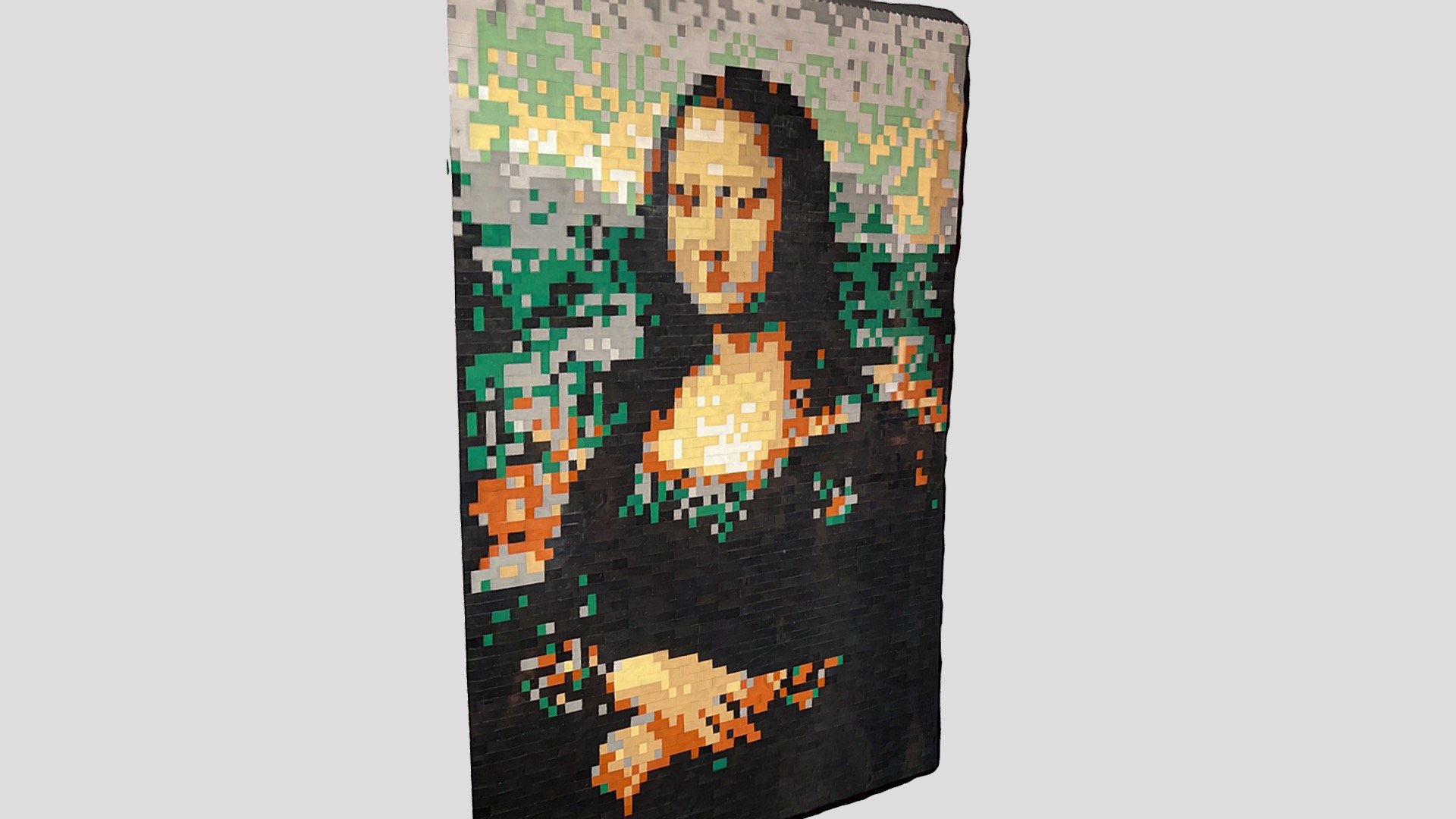 76: Mona Lisa Lego