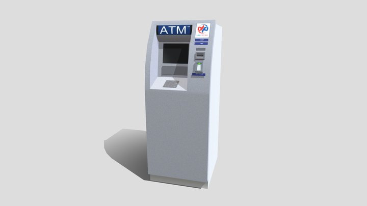 ATM Machine 3D Model