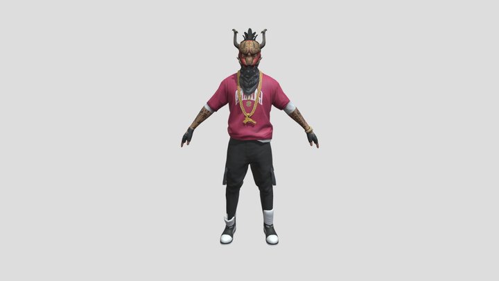 Freefire New 3d Model By Hero Gaming 3D Model