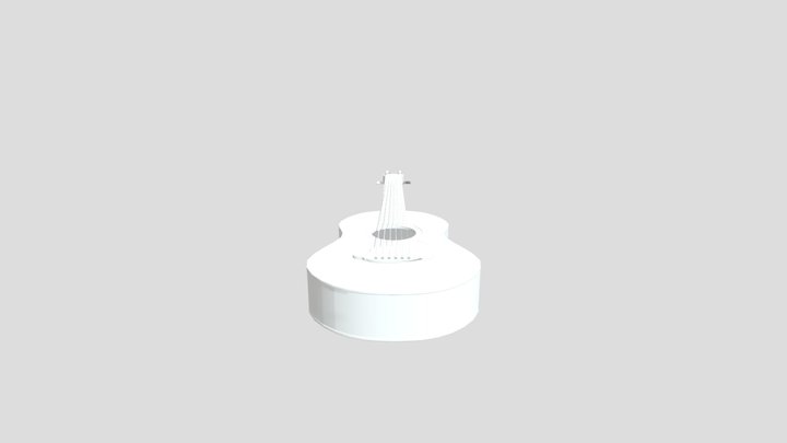 Guitar 3D Model