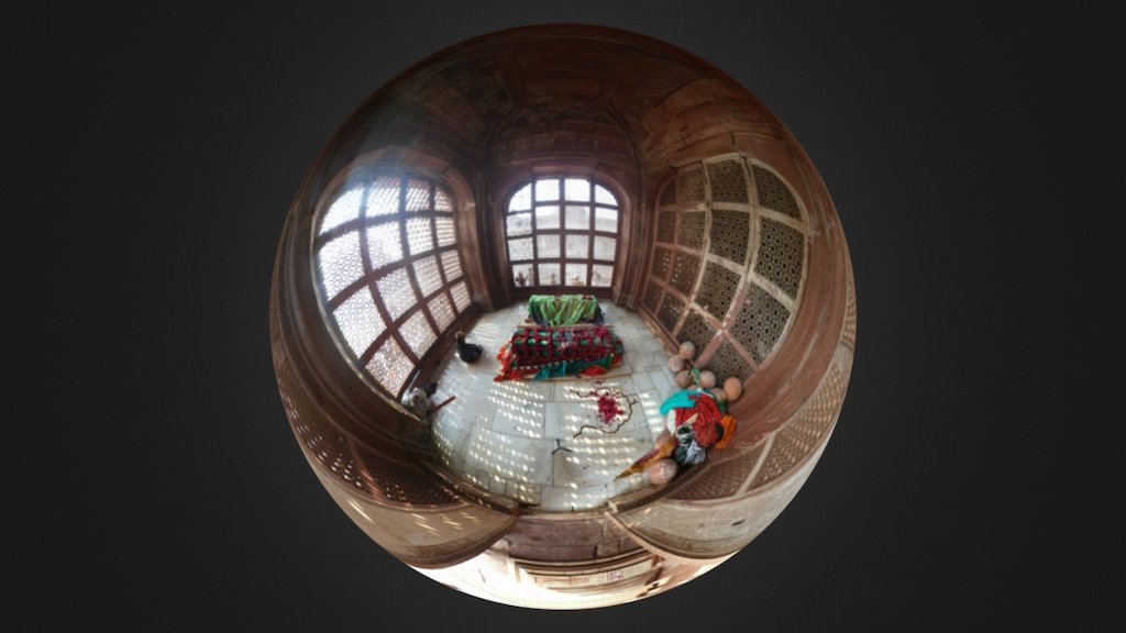 Fatehpur Mosque with Boy
