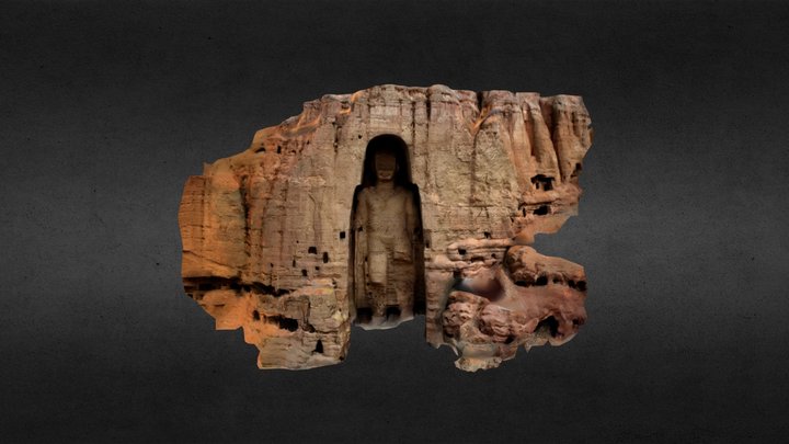 Buddhas of Bamiyan (巴米扬大佛) 3D Model