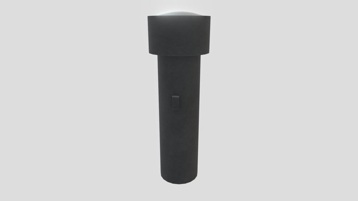 Flashlight 3D Model
