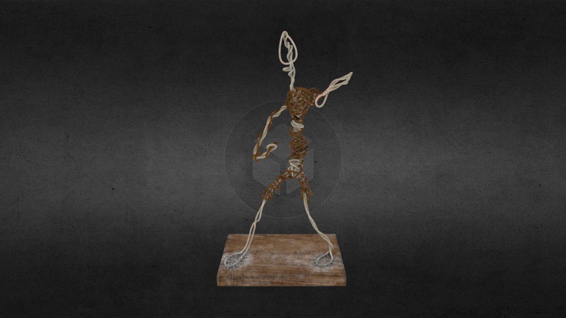 Sculptor's skeleton 3D model by Kureii [6929186] Sketchfab