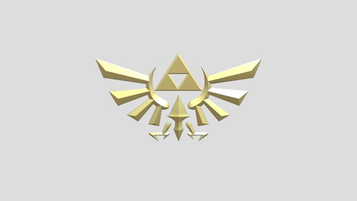 Triforce 3D Model