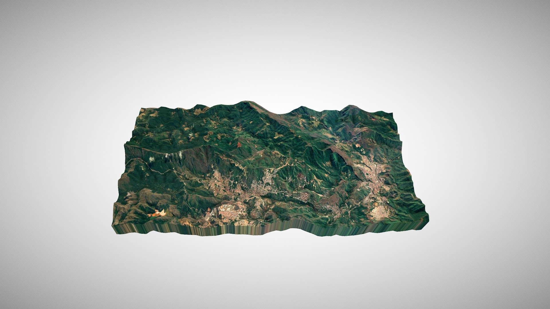 Modelo 3D Nascentes do Rio das Velhas