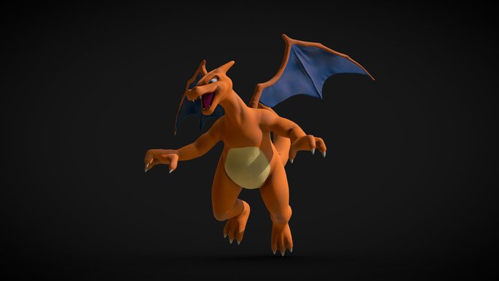 Charizard - Pokémon 3D Model