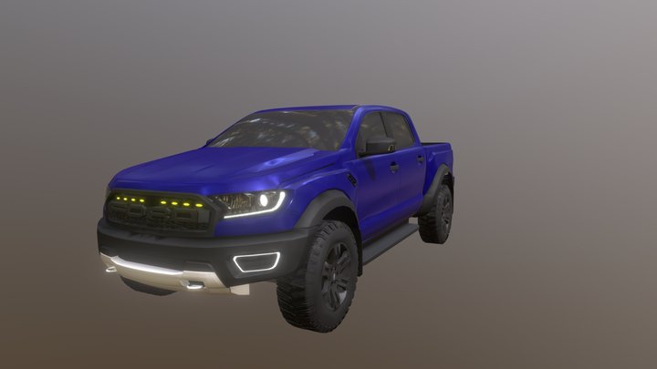 Ranger Raptor 3D Model