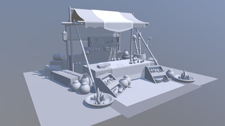 Magic Shop 3D Model