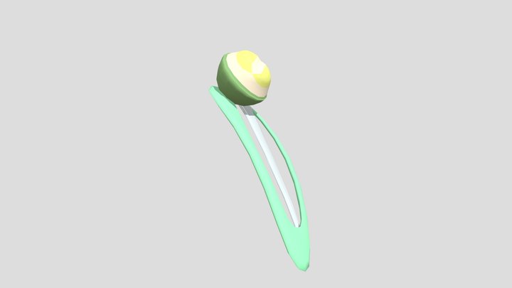 Accessories_Hair_Durian 3D Model