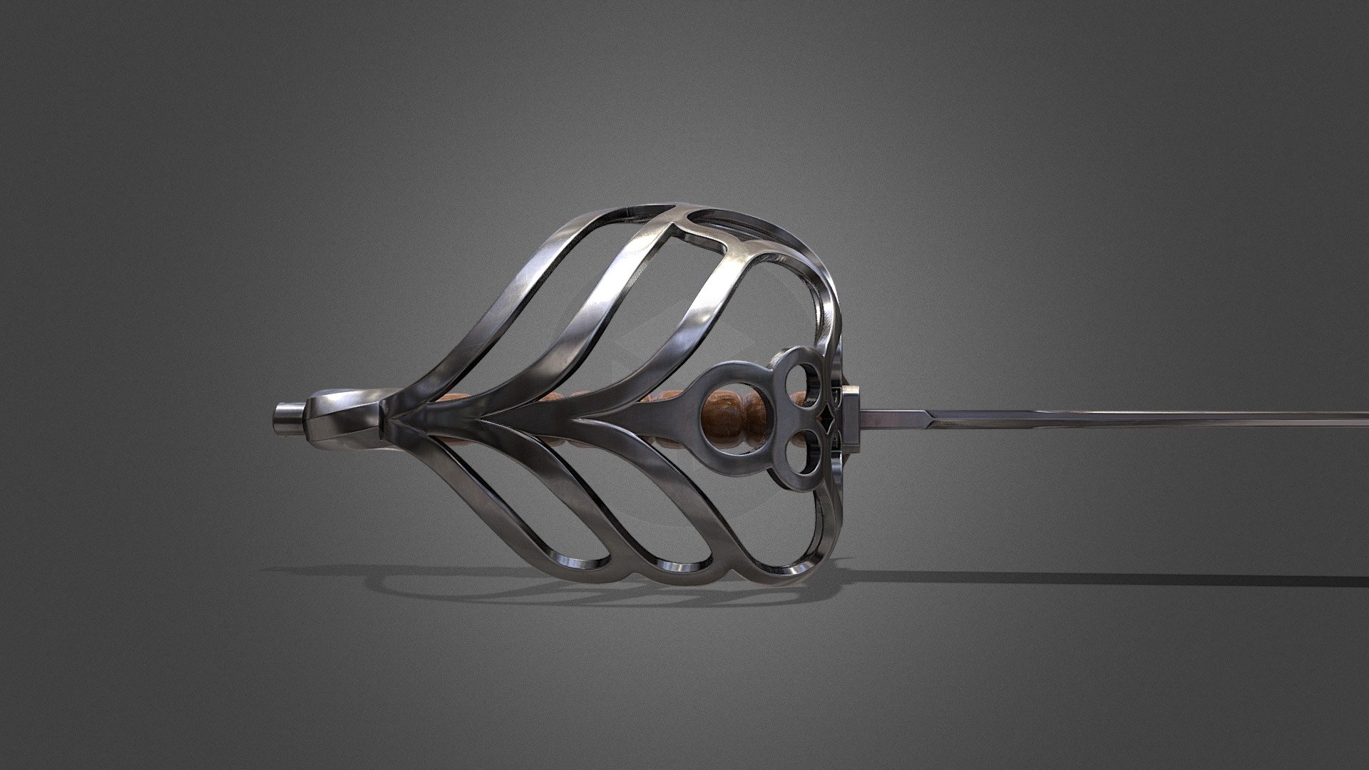 1788 Heavy Cavalry Sword with Quarter Basket