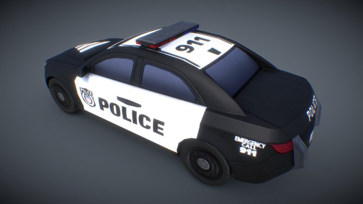 CARBON MOTORS E7 POLICE (Cities Skylines) – Kostenloses 3D-Modell STL