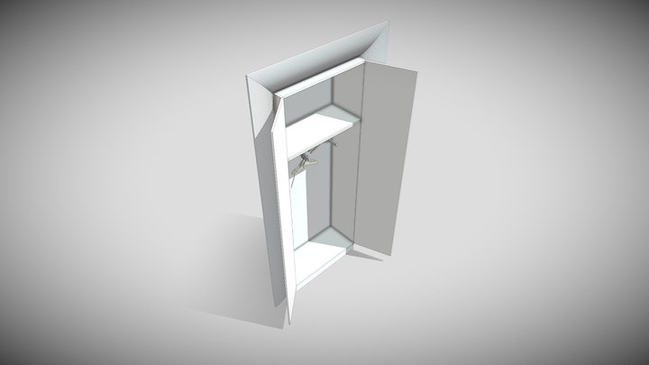 NK Cabinet FBX_1 3D Model