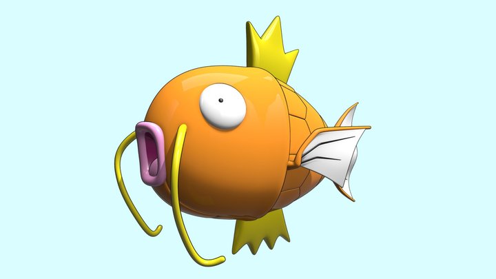 Magikarp 3D Model
