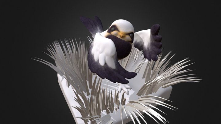 dancing bird 3D Model