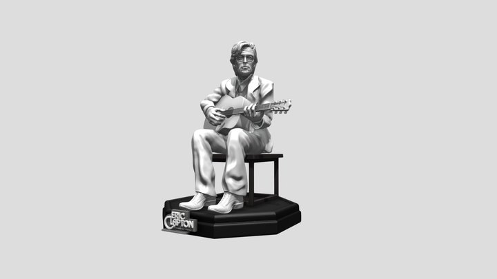 ERIC CLAPTON - UNPLUGGED 1992 3D PRINTING 3D Model