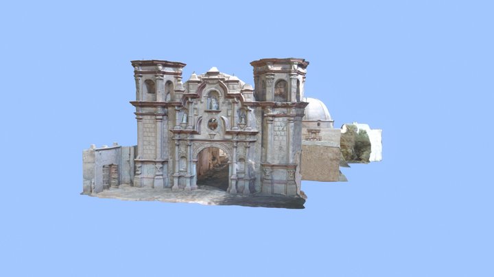 San Xavier Capilla 3D Model