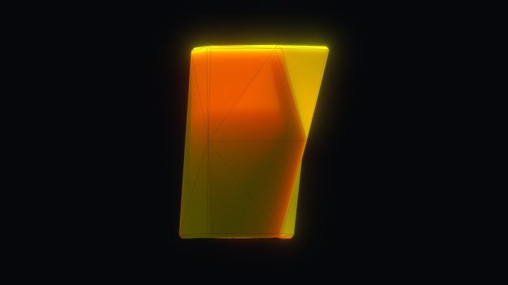 Scutoid Pen Holder 3D Model