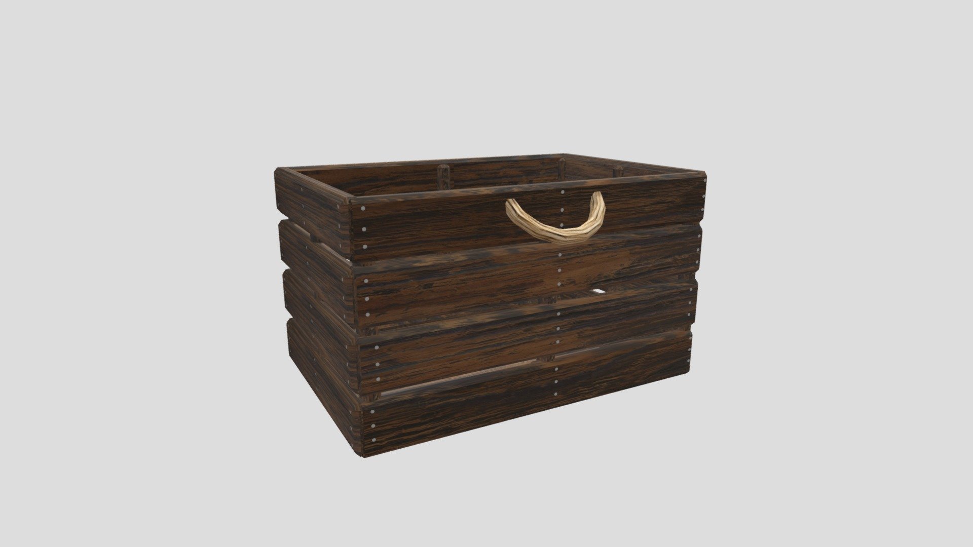 Crate with nails