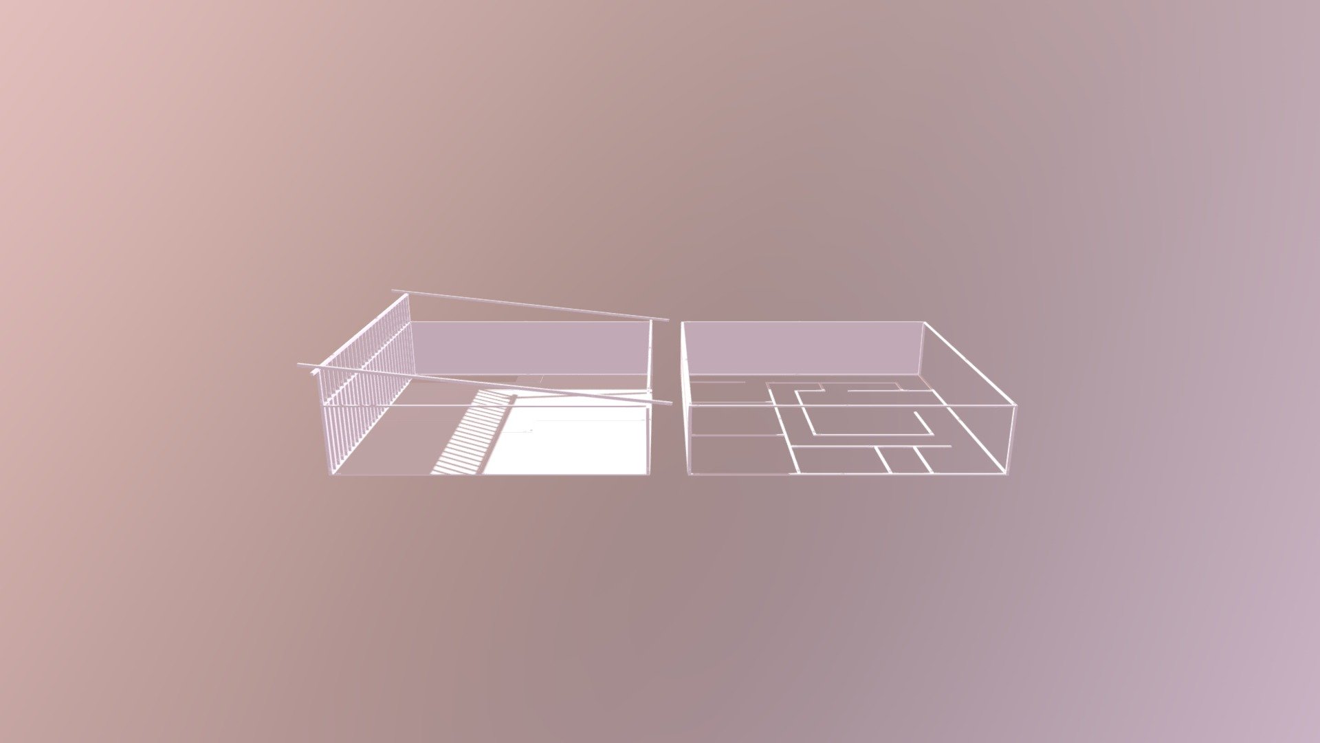 2 Story Floor Plan by 3DWERKZ
